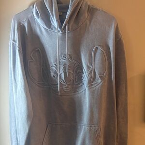 Men's Blue Stitch Hoodie
